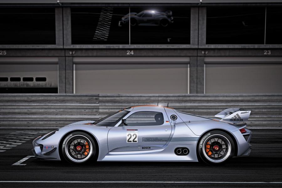  Porsche 918 RSR Concept 2011 года  (фото 5 из 59)